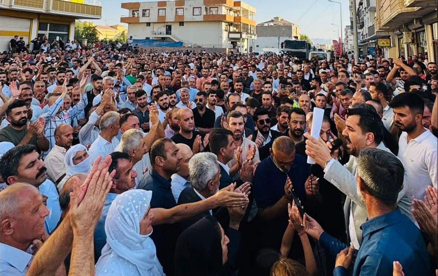 Protestodan bir kare