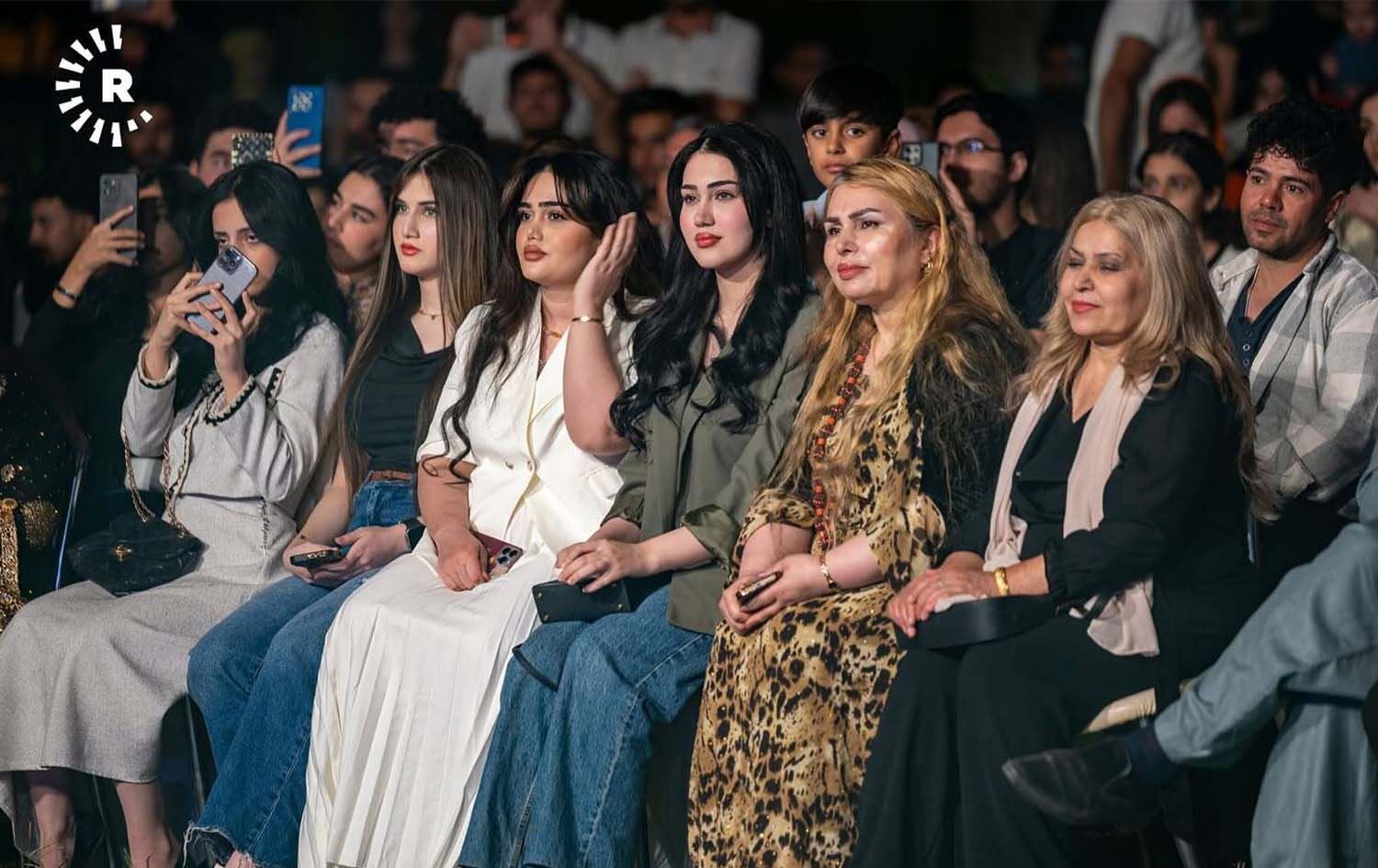 بەشێک لە ئامادەبووانی کۆنسێرتەکە. وێنە؛ بڵند تاهیر - رووداو