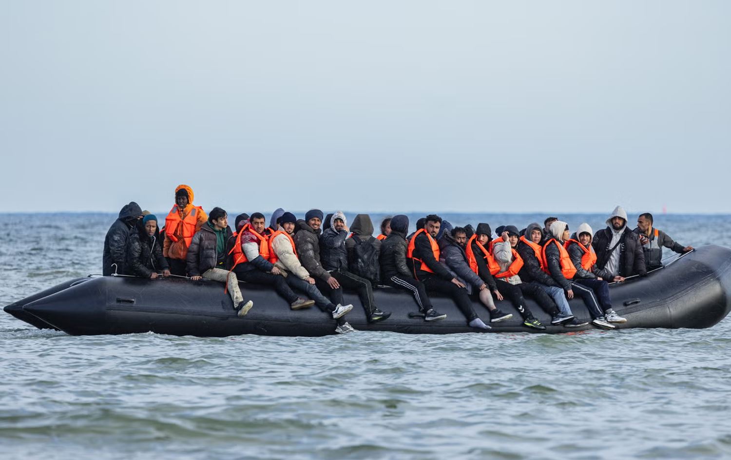 Qeyikeke koçberan li Kanala Îngîlîz\ Wêne: AFP Arşîv