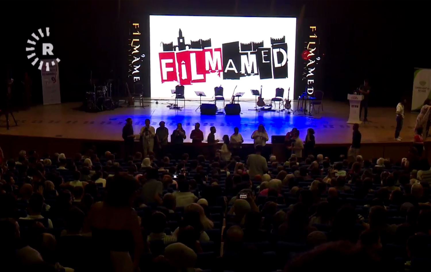 Merasîma destpêkirina festîvalê/Wêne: Rûdaw