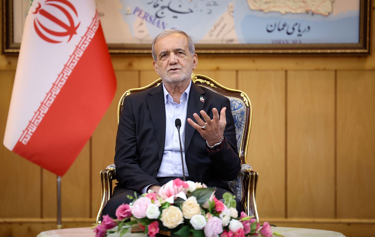 İran Cumhurbaşkanı Mesud Pezeşkiyan / AA
