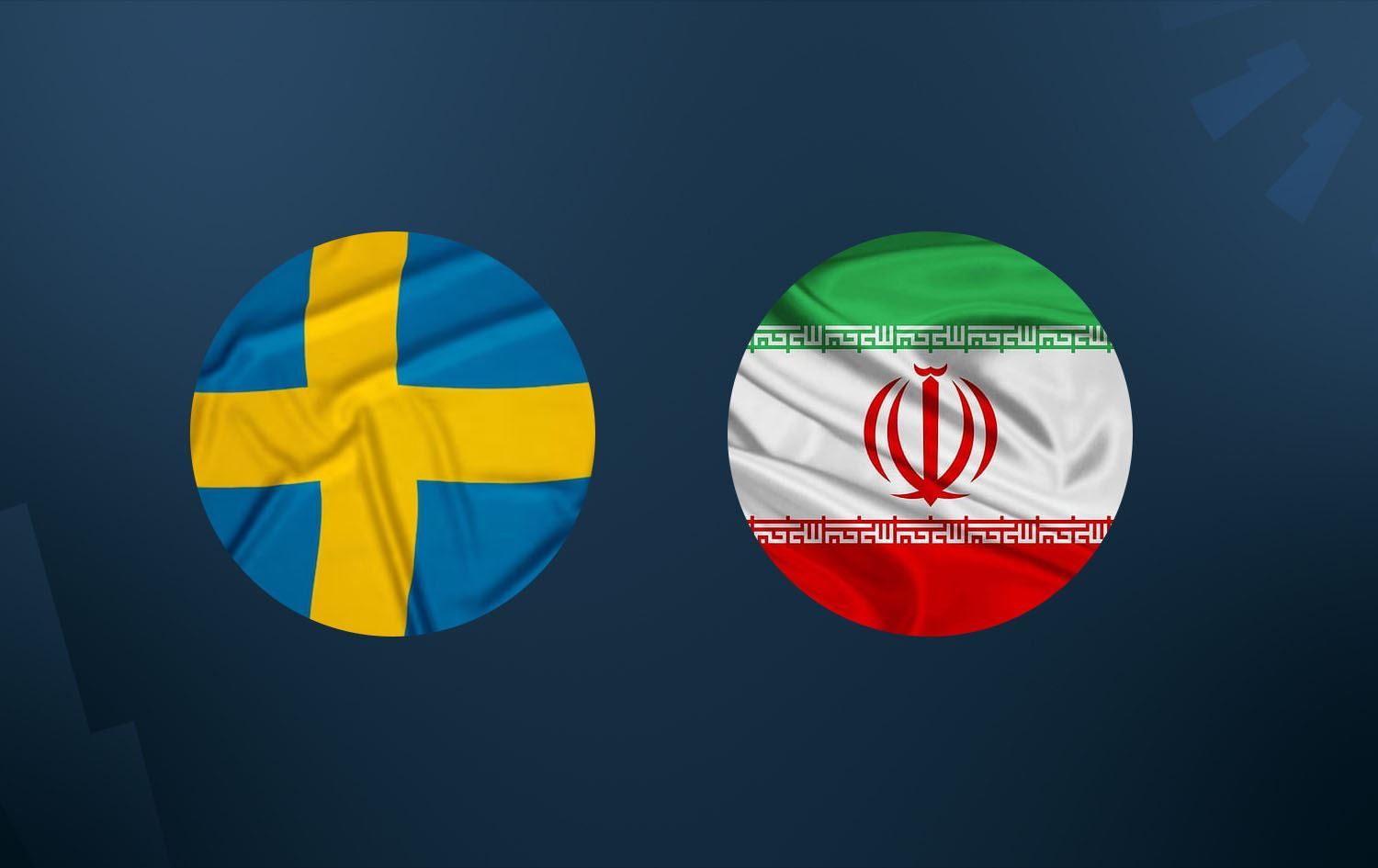 Alayên Îran û Swêdê\ Wêne: Rûdaw Grafîk