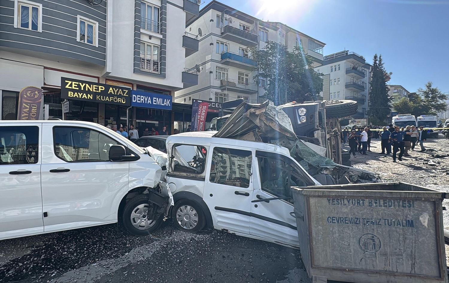 Cihê qezayê / Wêne: AA