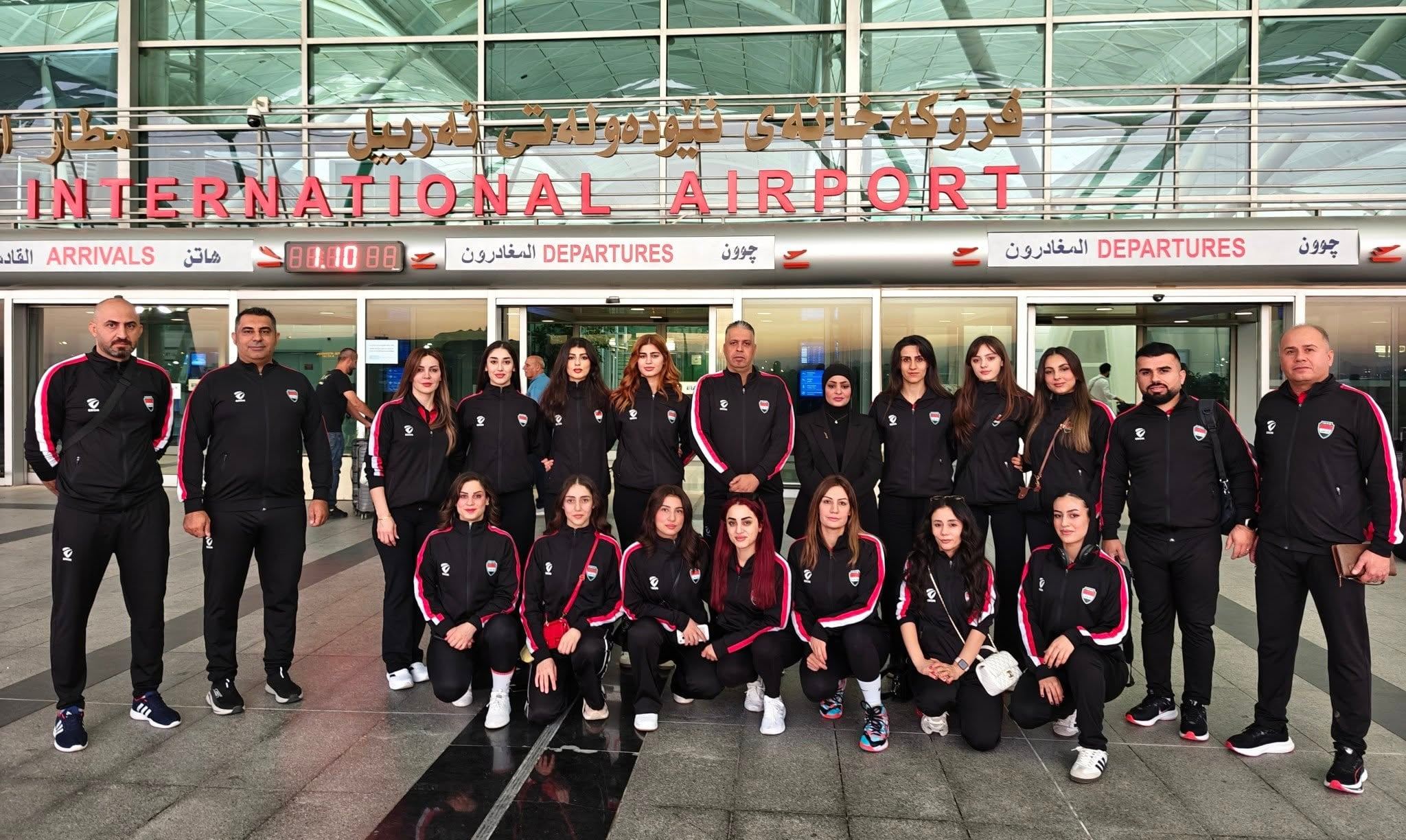 لە 14 یاریزانی هەڵبژاردەی بالەی خانمانی عێراق دوانزدەیان کوردستانین