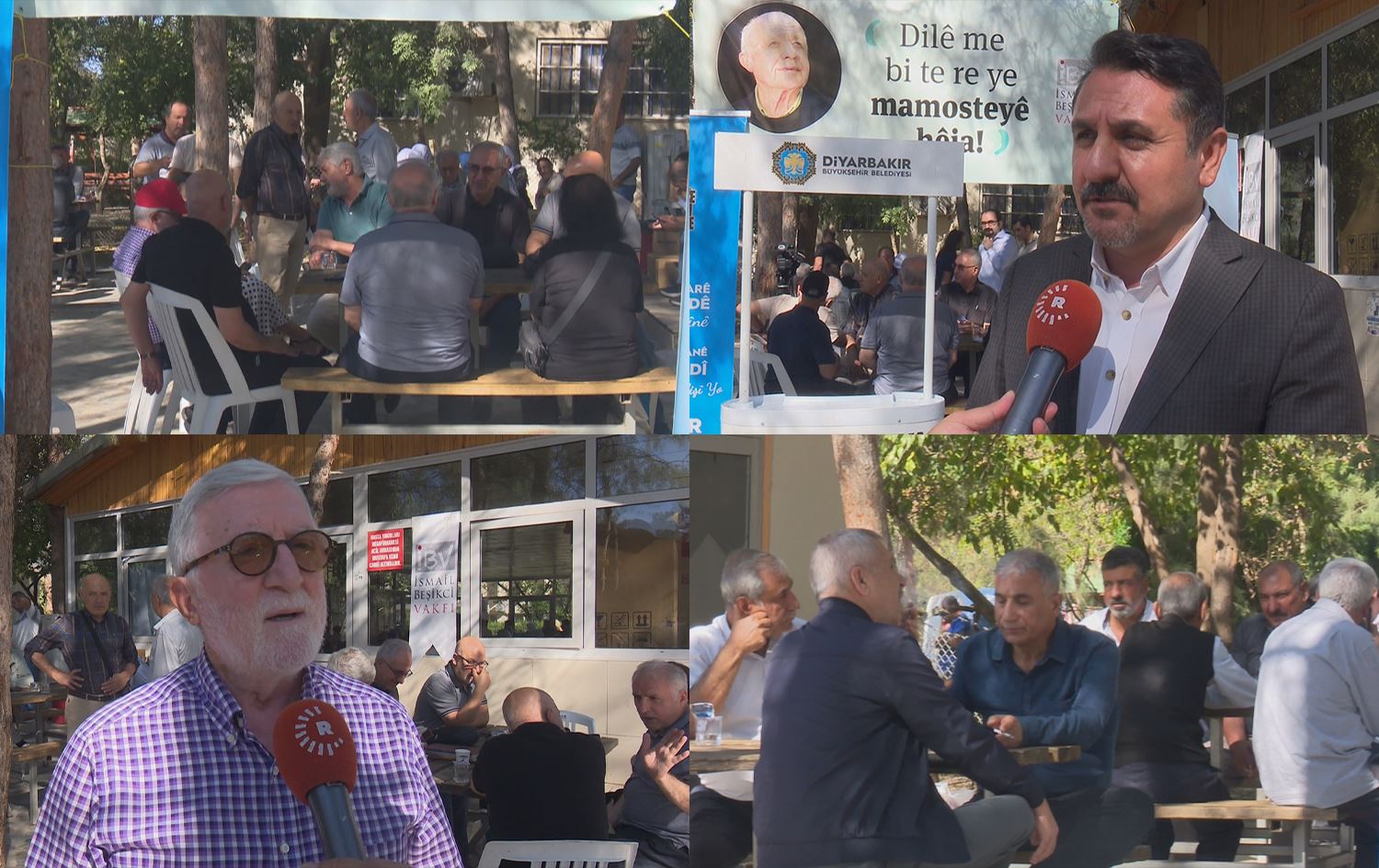 Kesên ku Îsmaîl Beşîkçî ziyaret dikin/Wêna: Rûdaw