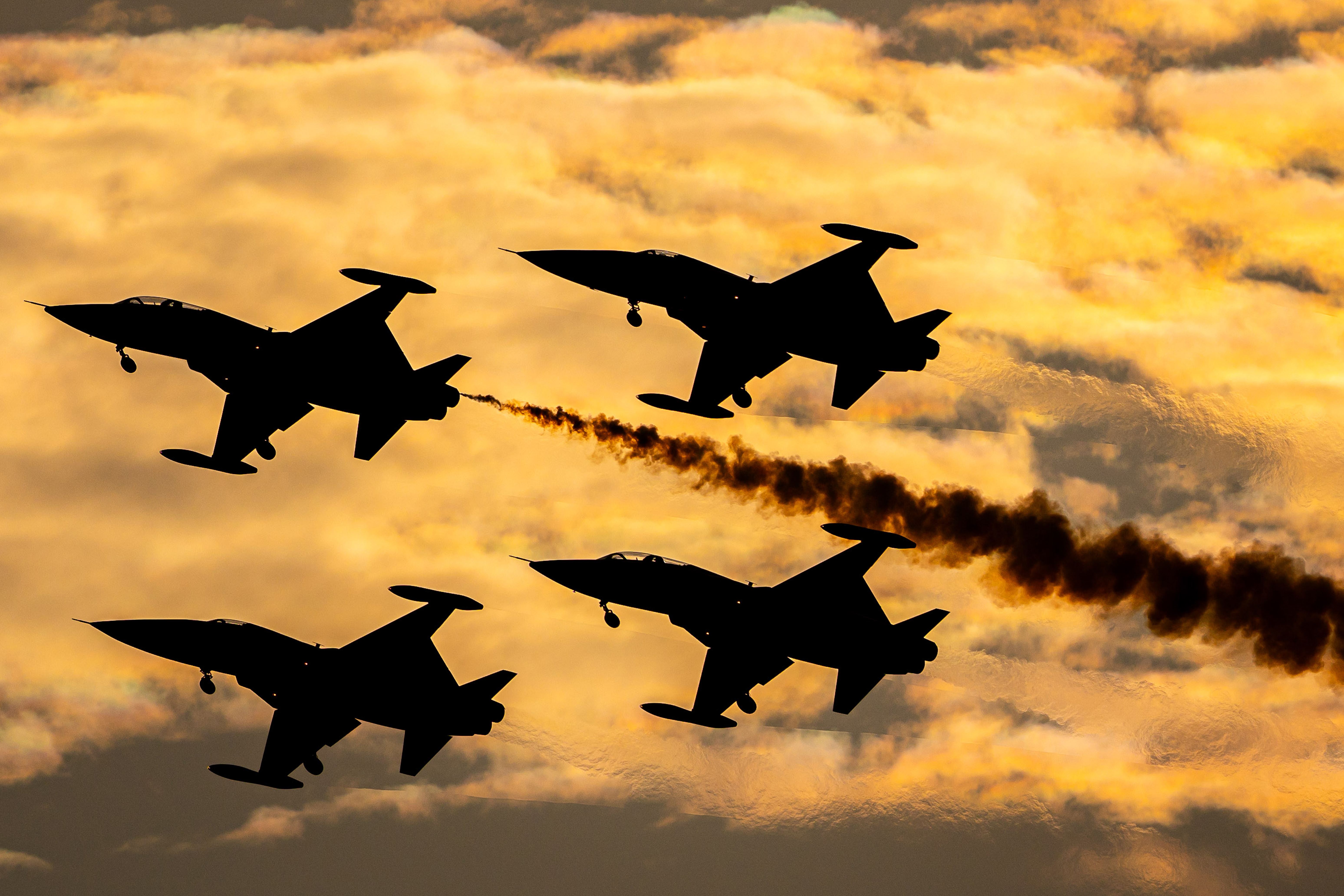 Balafirên şer ên NATOyê\ Wêne: AA