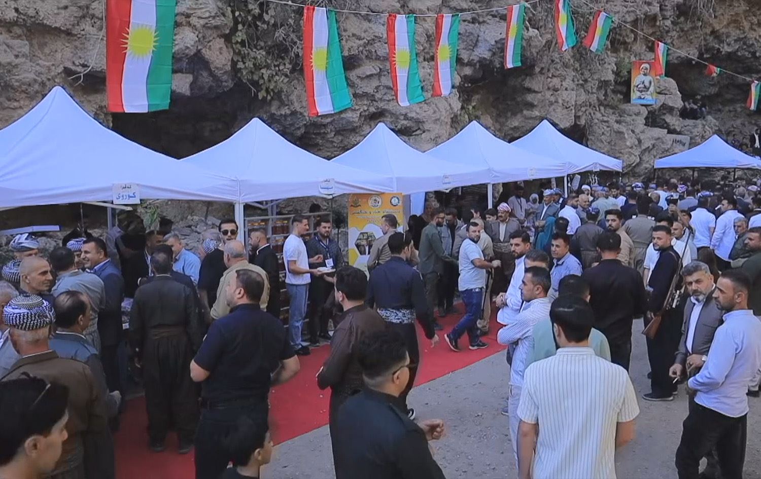 Beşdariya xelkê ya li pêşangehê\ Wêne û Vîdeo: Rûdaw