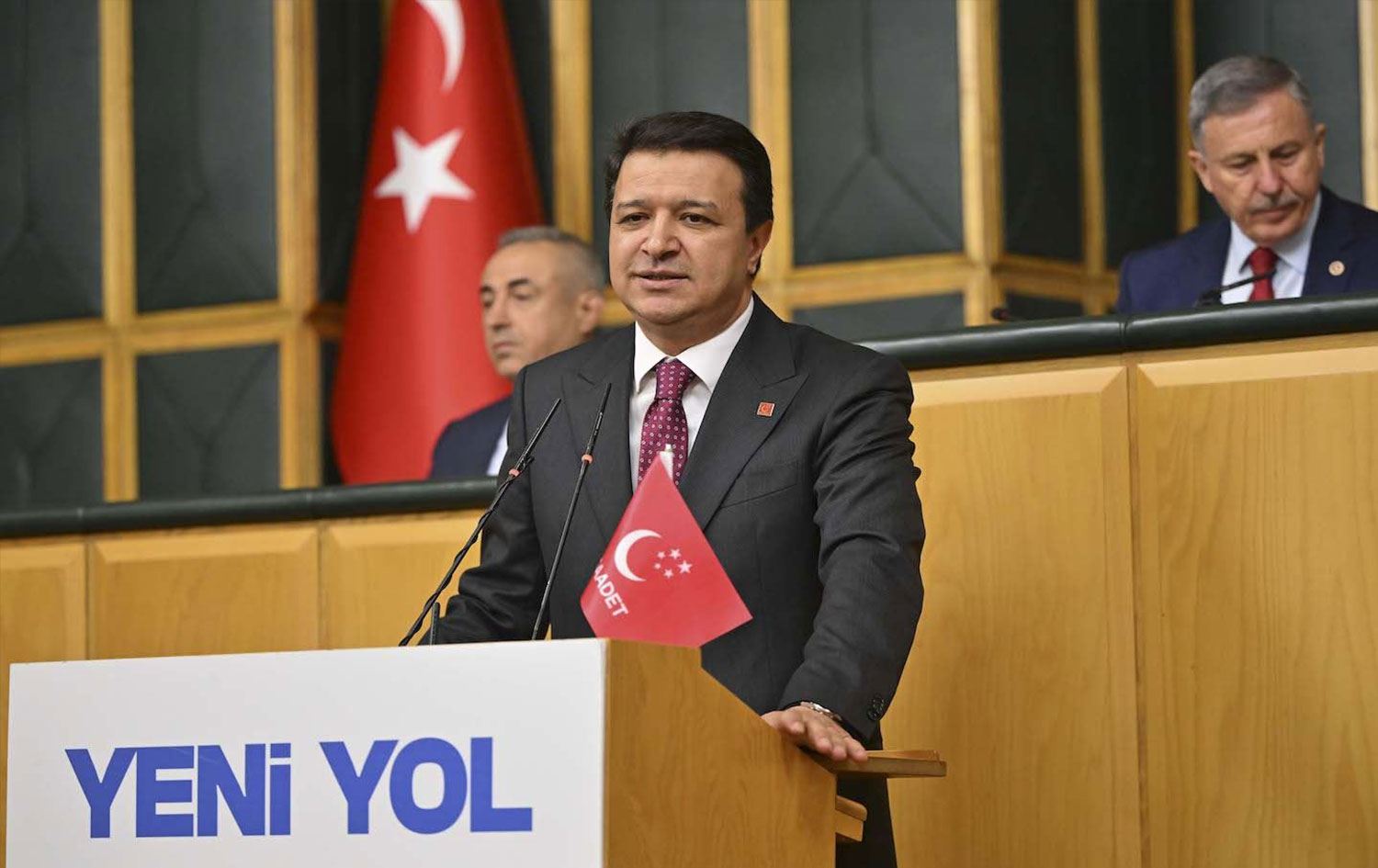  Saadet Partisi lideri Mahmut Arıkan