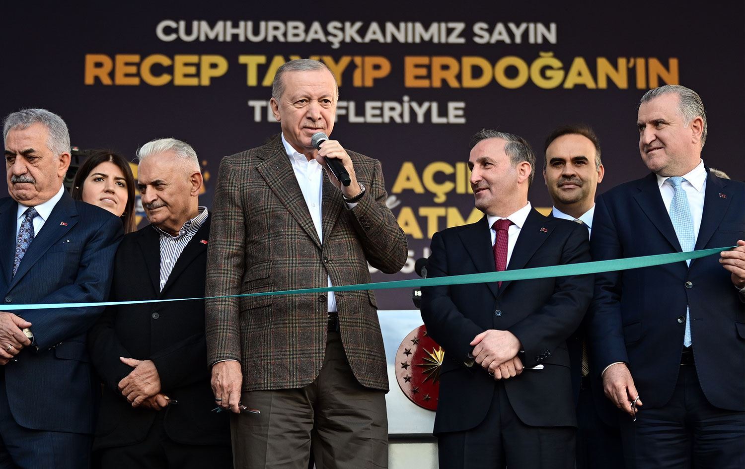 Erdogan li Stenbolê axivî / Wêne: AA