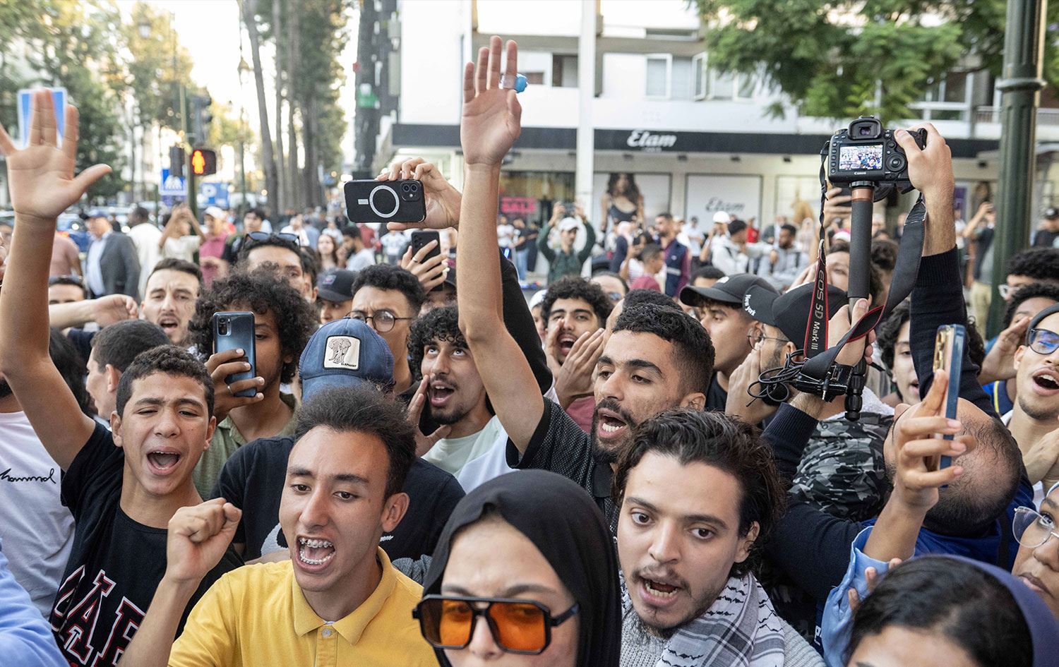 Protestoyên li Mexribê / Wêne: AA