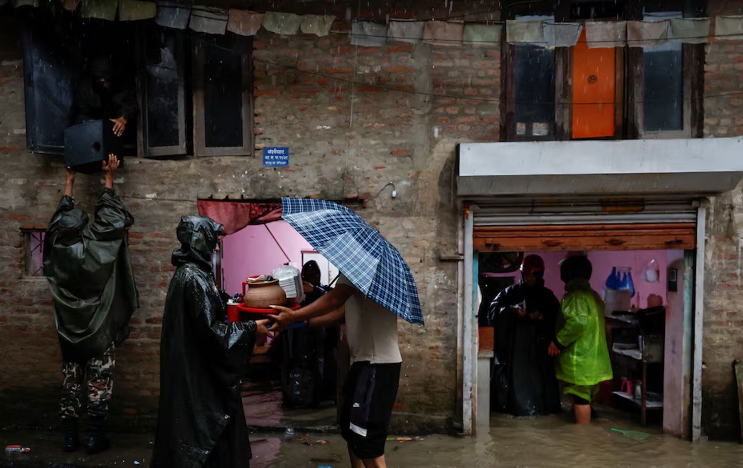 Lehiyê Nepal daye ber xwe / Wêne: Reuters