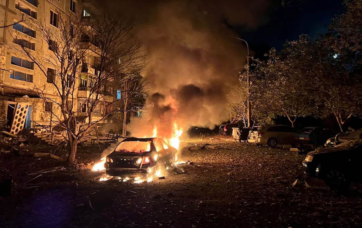 Bermahiyên êrişa Rûsyayê ya li Zaporizhzhiayê 