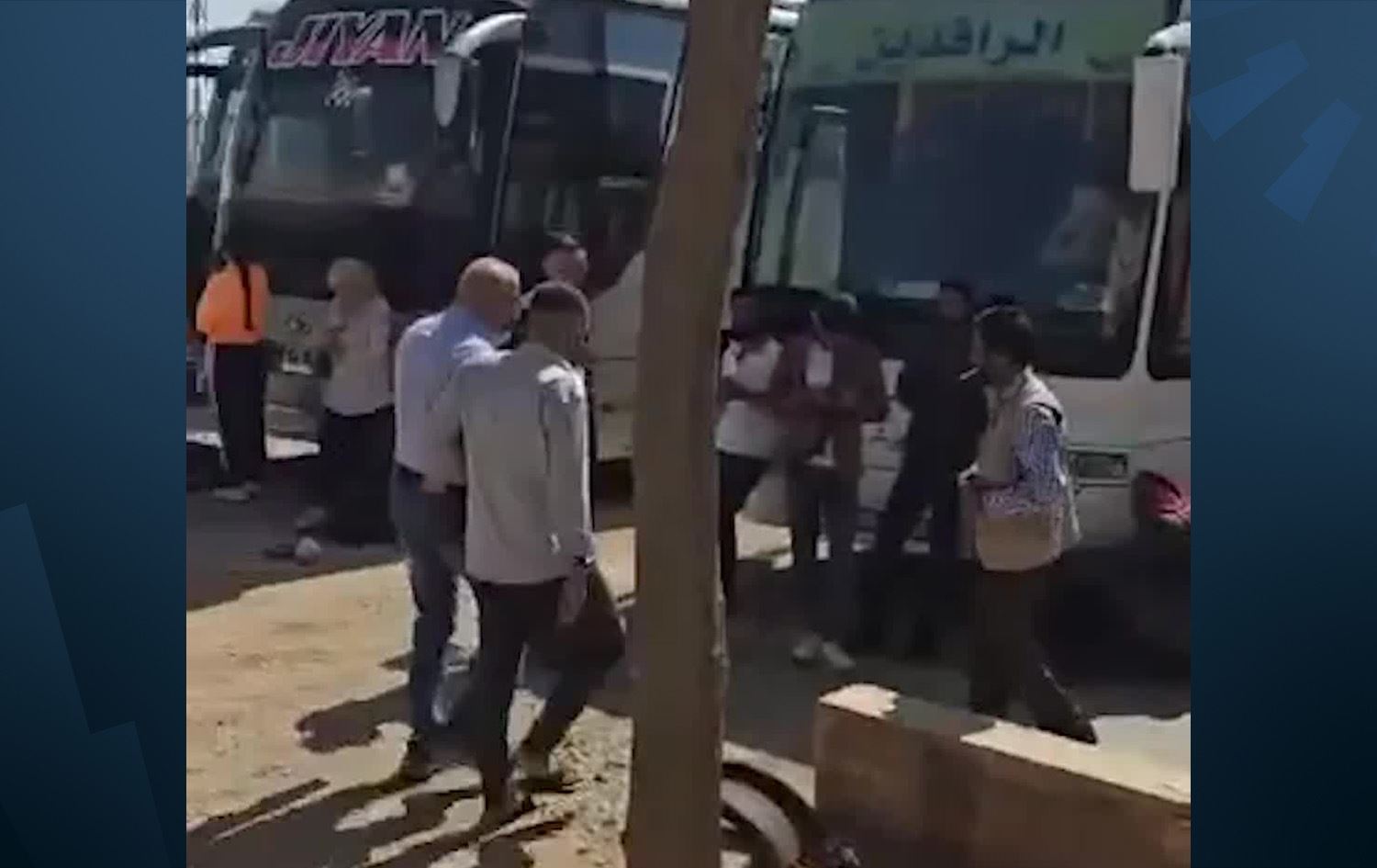 Şamê, Xala Kontrolê ya Zekiyeyê girt / Wêne: Ji ber dîmenan