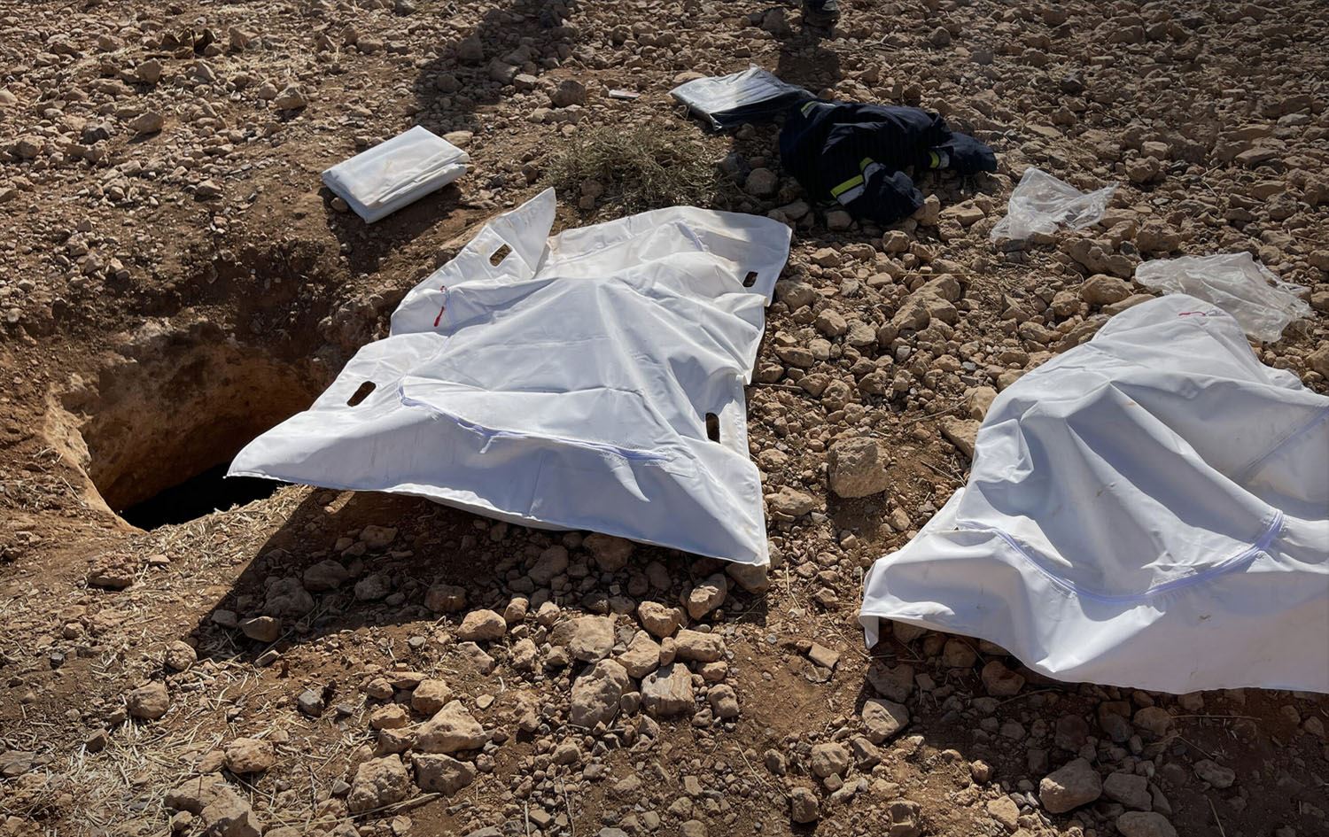 Mass graves of unidentified individuals uncovered in Syria's Homs