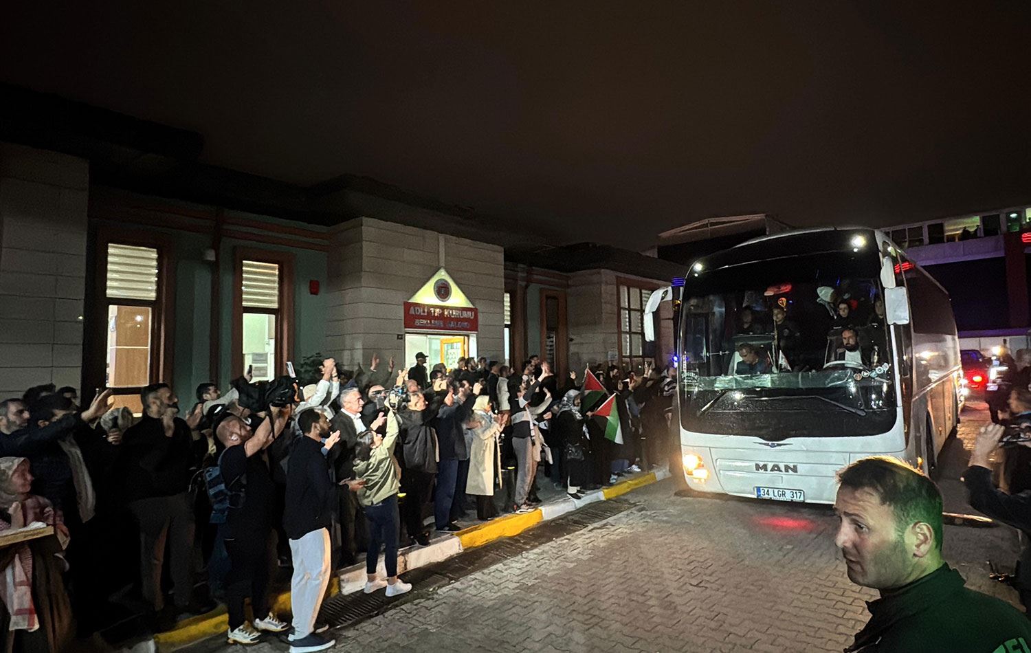 Küresel Sumud Filosu aktivistleri Türkiye'ye görürülmüştü. / AA