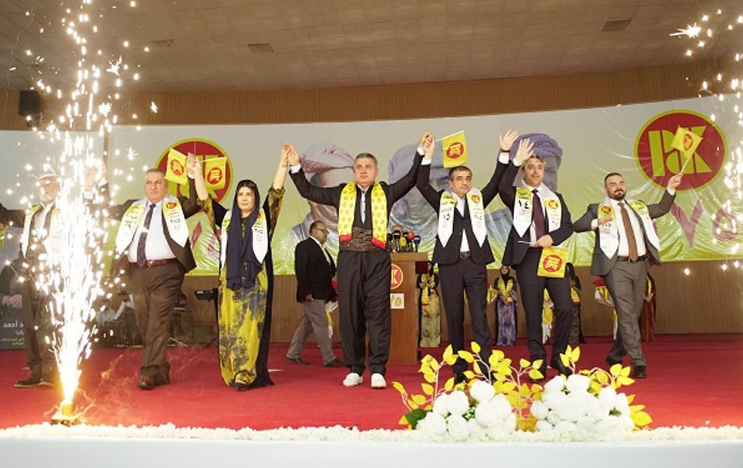 Irak Parlamentosu seçimleri için Akre ve Berdereş bölgelerindeki Kürdistan Demokrat Partisi (KDP) adayları, "Ortaklık, Denge ve Uzlaşma" sloganıyla düzenlenen bir törenle tanıtıldı.