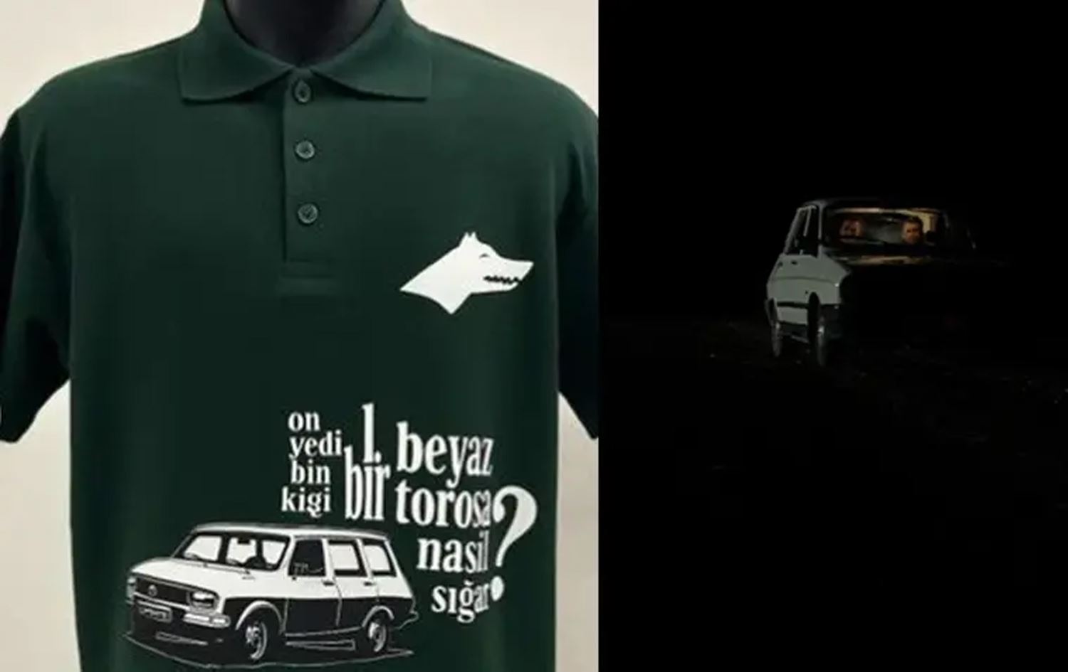 Tişortên bi wêneyên Torosên Spî / Wêne: Ajans