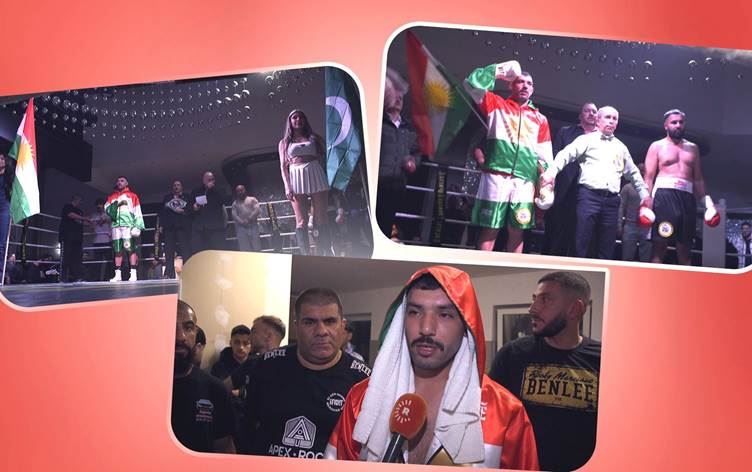 Almanya'da yaşayan Ezidi Kürt boksör Badin Heso, Oberhausen'da düzenlenen önemli bir boks karşılaşmasında büyük bir unvan kazanarak ringlerin yeni şampiyonu oldu