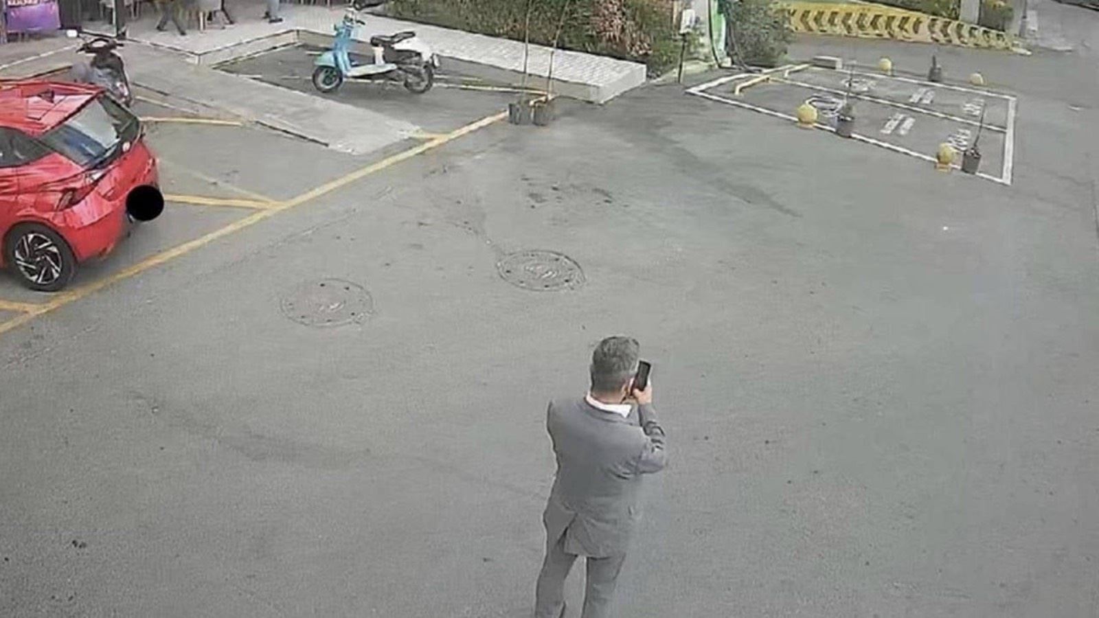 Dîmenê kameraya ewlehiyê / Wêne: Ajans