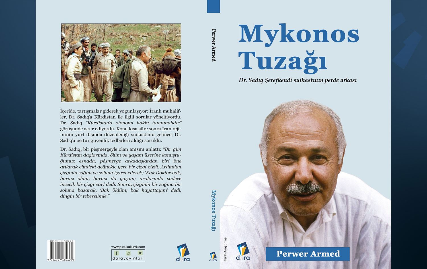 "Mykonos Tuzağı - Dr. Sadıq Şerefkendî suikastının perde arkası" kitabı