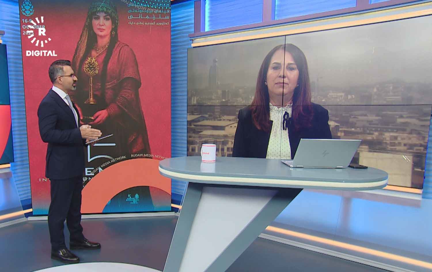 ئاشنا رەئووف: کێشەکانی فێستیڤاڵی فیلمی سلێمانی لە رووی یاساییەوە چارەسەرکراون