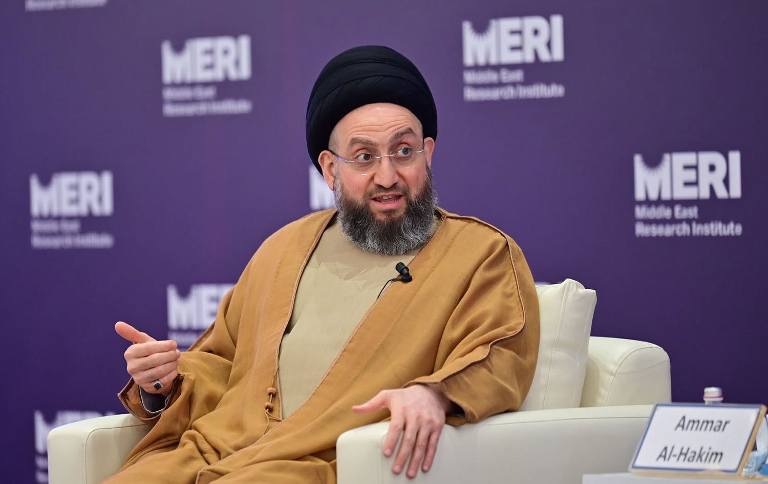  Irak Ulusal Hikmet Hareketi lideri Ammar el-Hakim