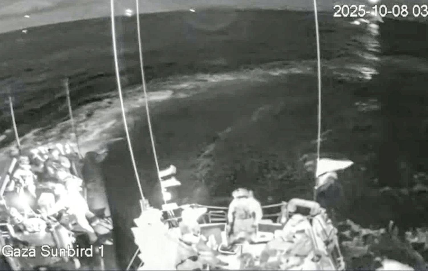 İsrail askerlerinin müdahale anı. / AA