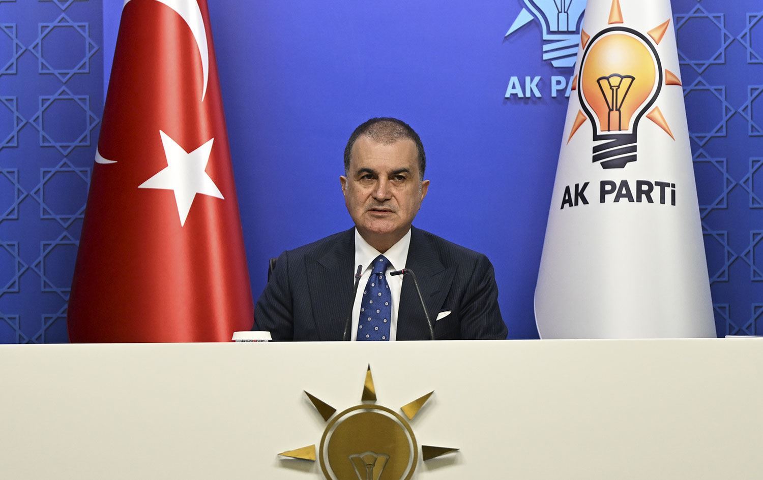  Berdevkê AK Partiyê Omer Çelîk / Wêne: AA