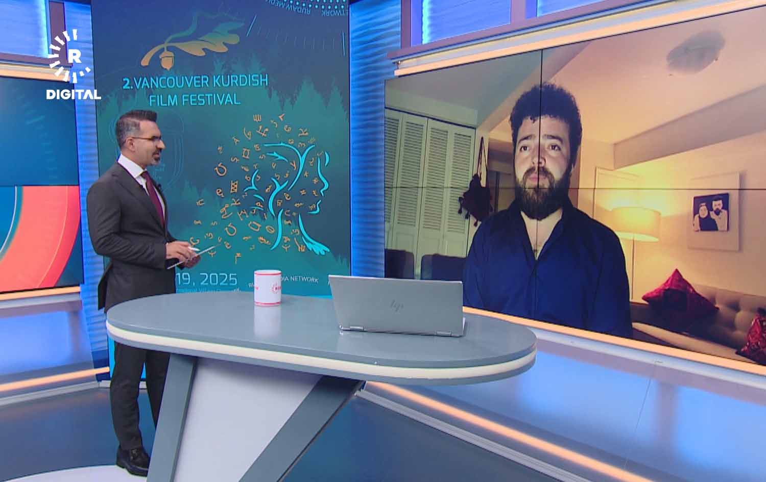 رێکان سەیدا لە بەرنامەی (رۆژی هیوا جەمال)ـی رووداو