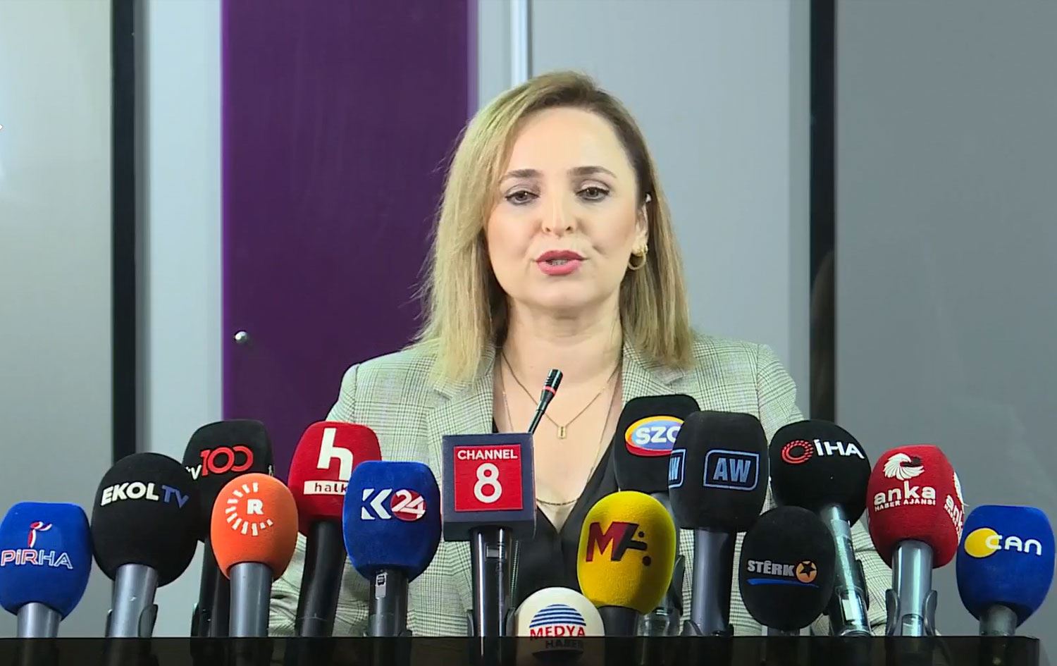 DEM Parti Sözcüsü Ayşegül Doğan