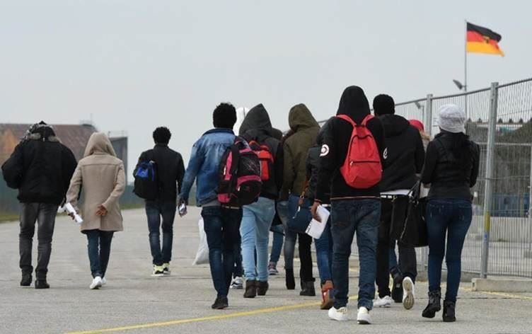 Koçberên li Almanyayê / Wêne: AFP