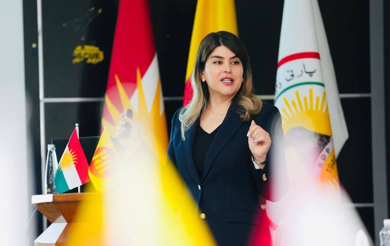 لیزا فەلەکەدین: شەممە لە کەرکووک ئاهەنگێکی فراوانی بانگەشەی هەڵبژاردن دەکەین