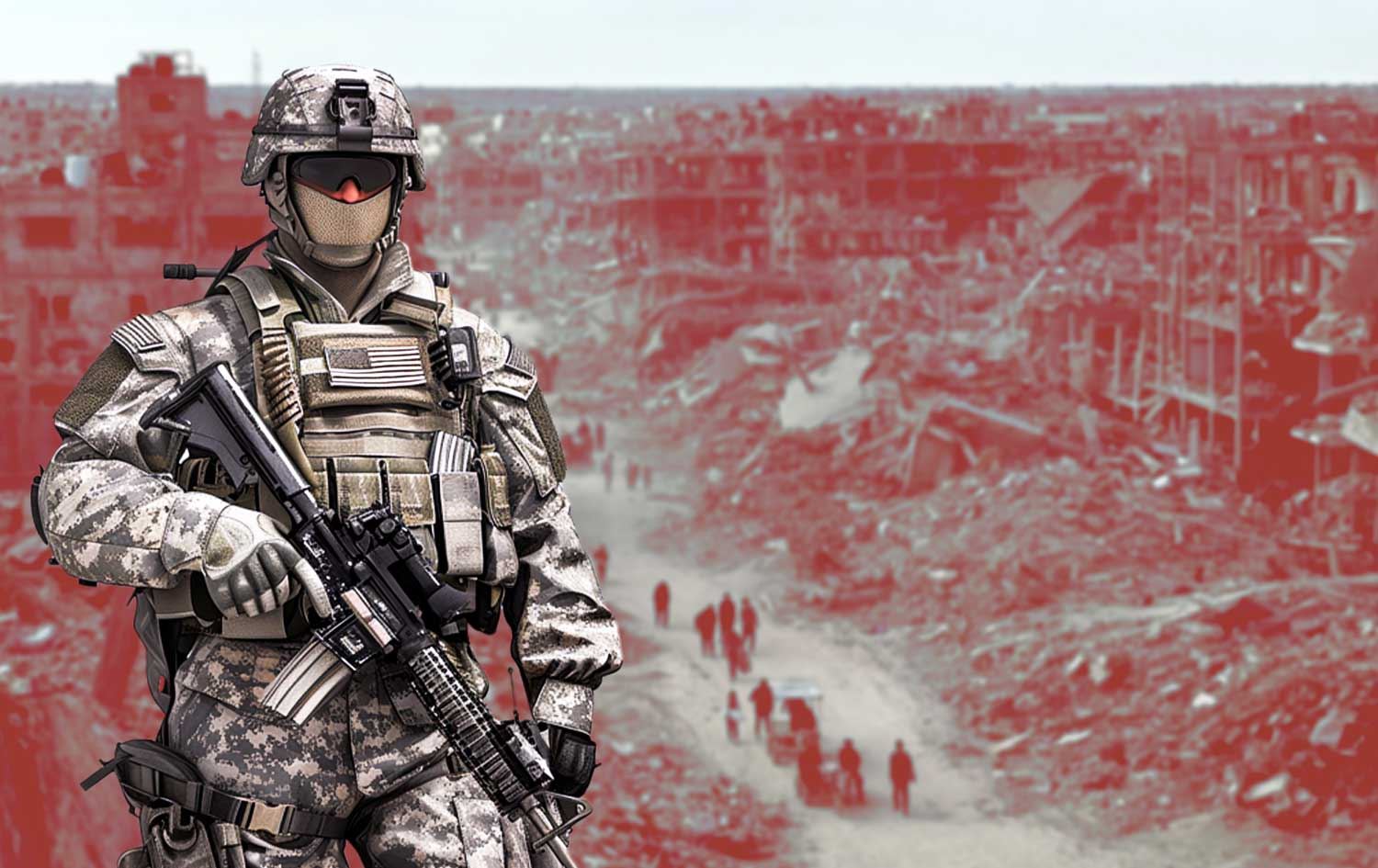 تیمێکی 200 سەربازیی ئەمریکی چاودێریی ئاگربەستی غەززە دەکات