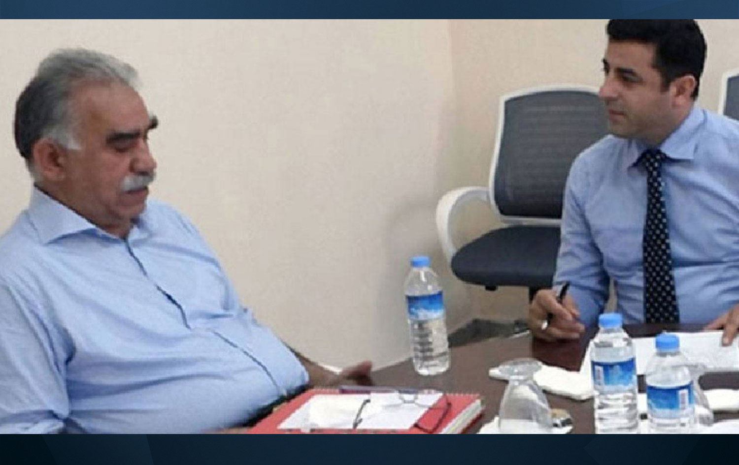 Ocalan û Demîrtaş / Wêne: Arşîv