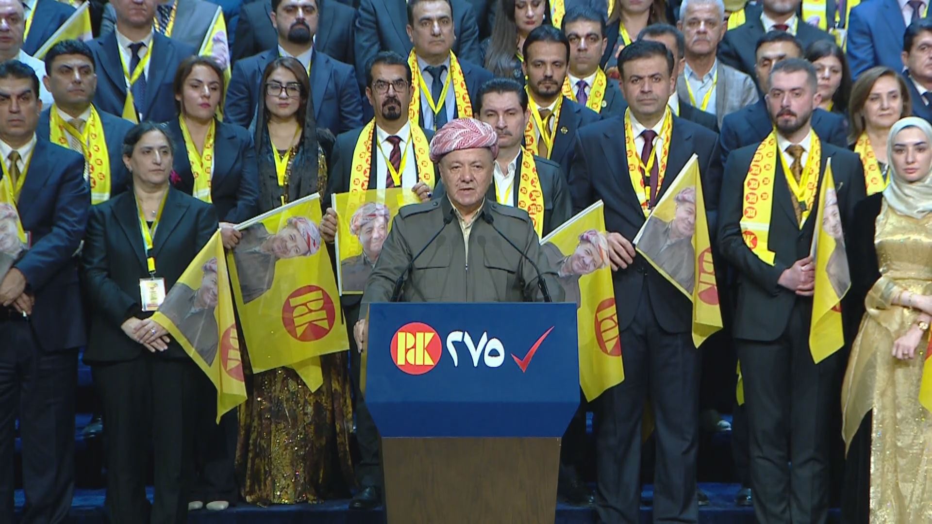KDP President Barzani encourages 'calm' election campaigning