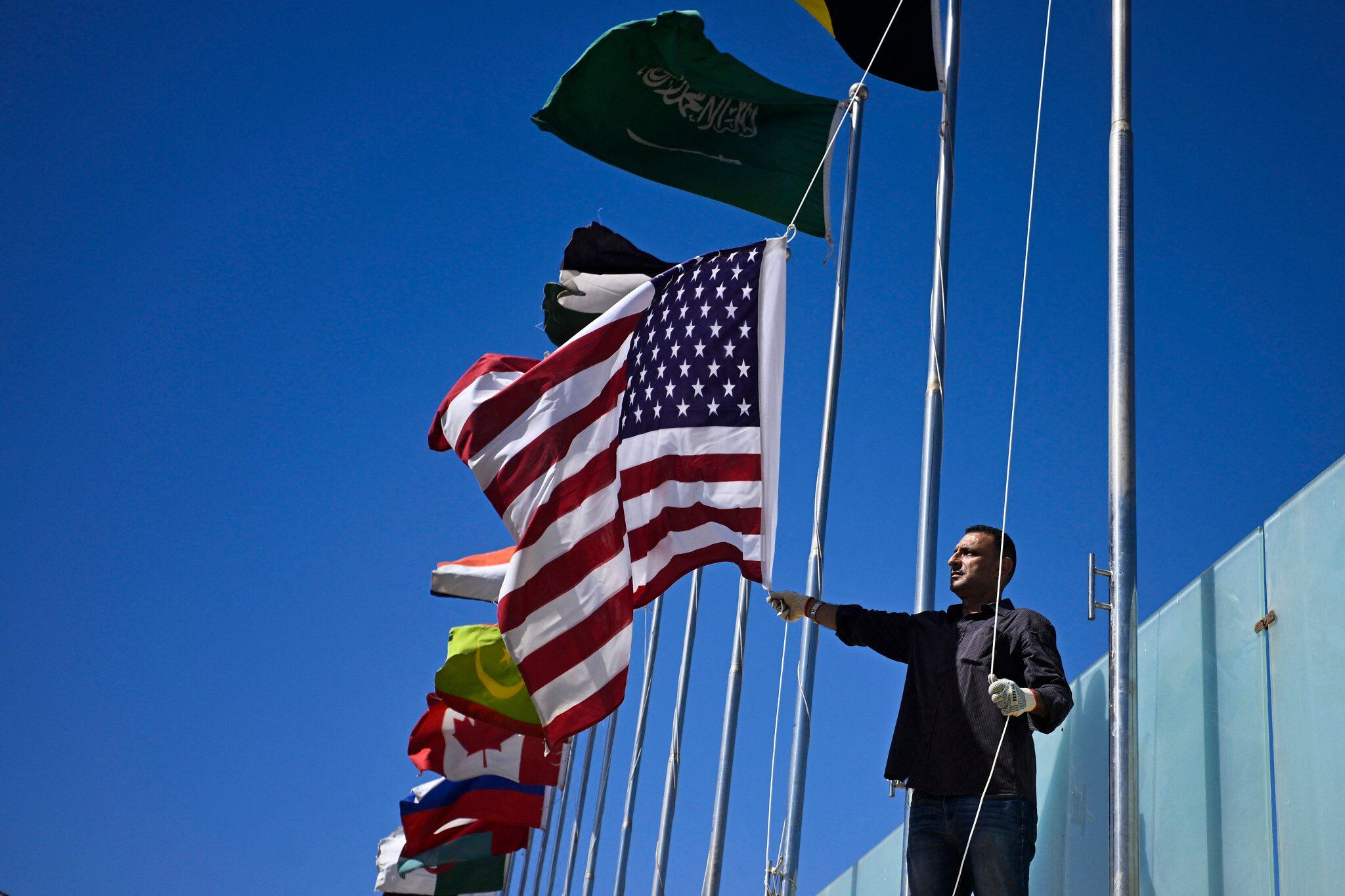 Dîmenên alên welatan li Şerm el Şêxê\ Wêne: AFP