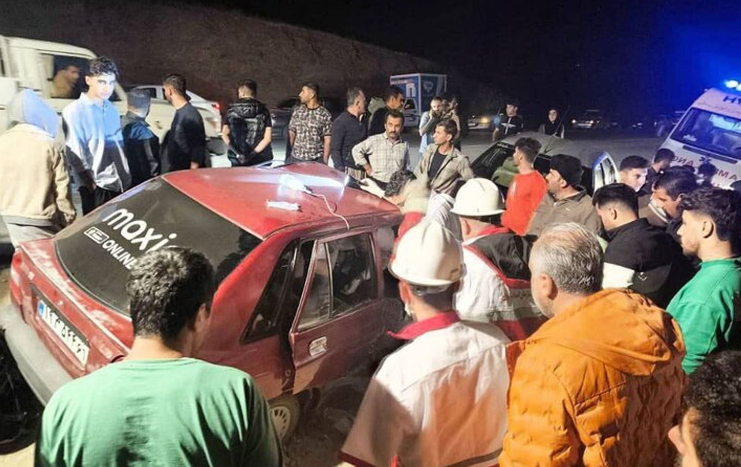 Cihê qezayê/Wêne: Torên civakî