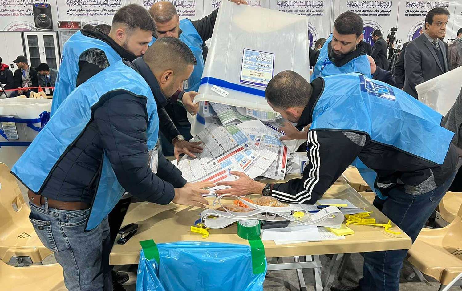 مەشقپێکردنی کارمەندانی سندووقەکانی دەنگدان دەستیپێکرد