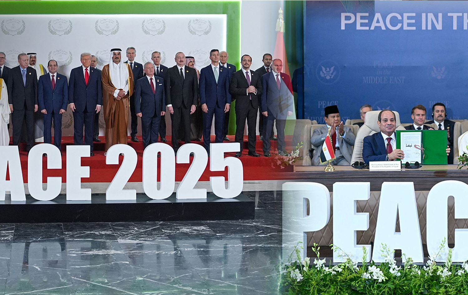 Dîmmenê îmzekirina peymanê\ Wêne: AFP