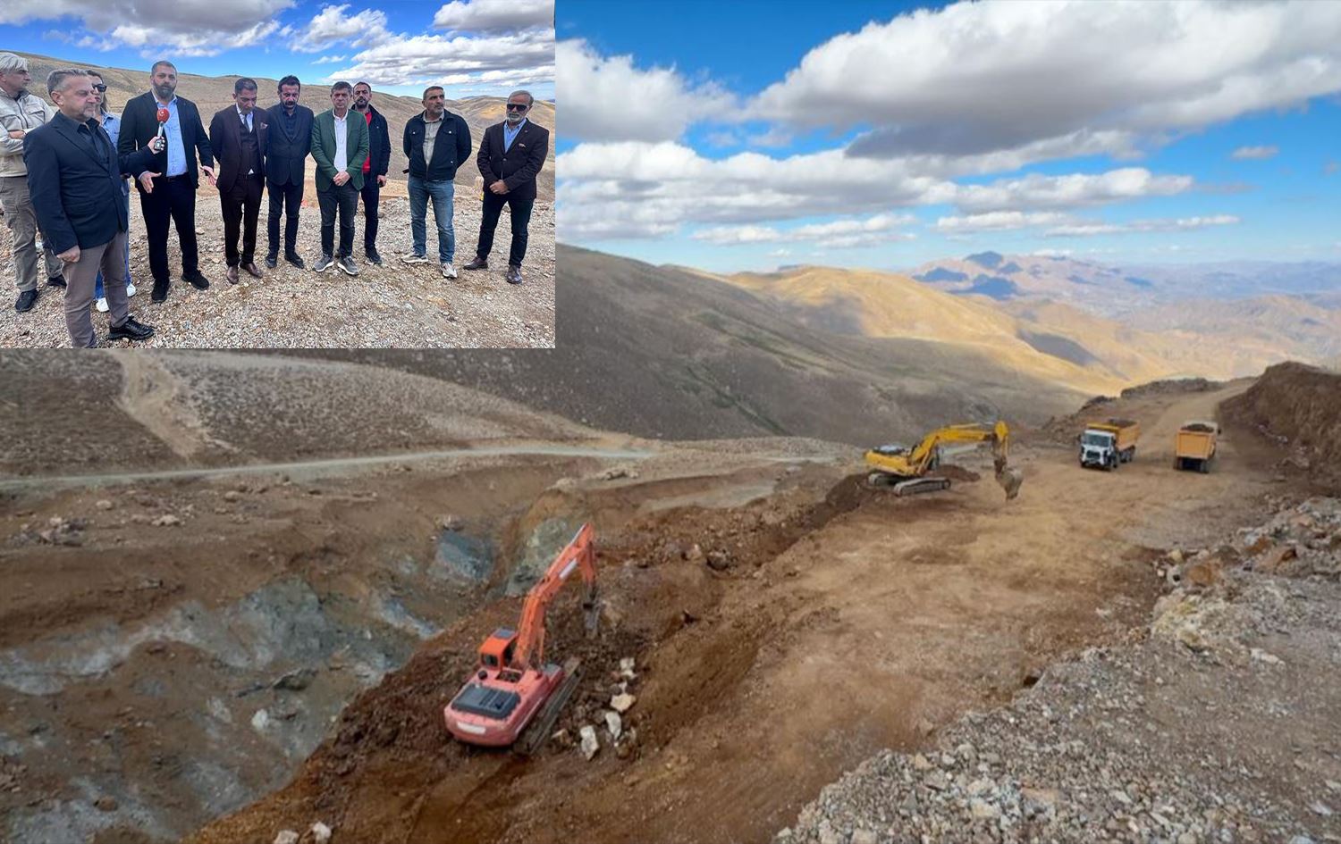 Endamên Baroya Dêrsimê û xebatên kanekê /Wêne: Alî Haydar Gozlu - Rûdaw