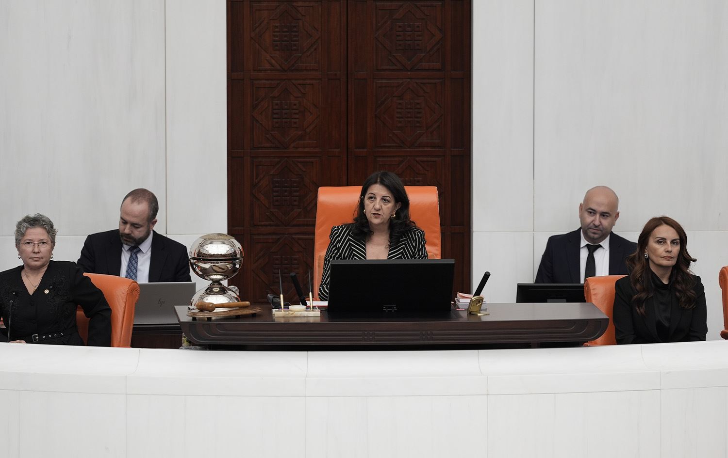 پەروین بوڵدان، بریکاری سەرۆکی پەرلەمانی تورکیا. وێنە: AA