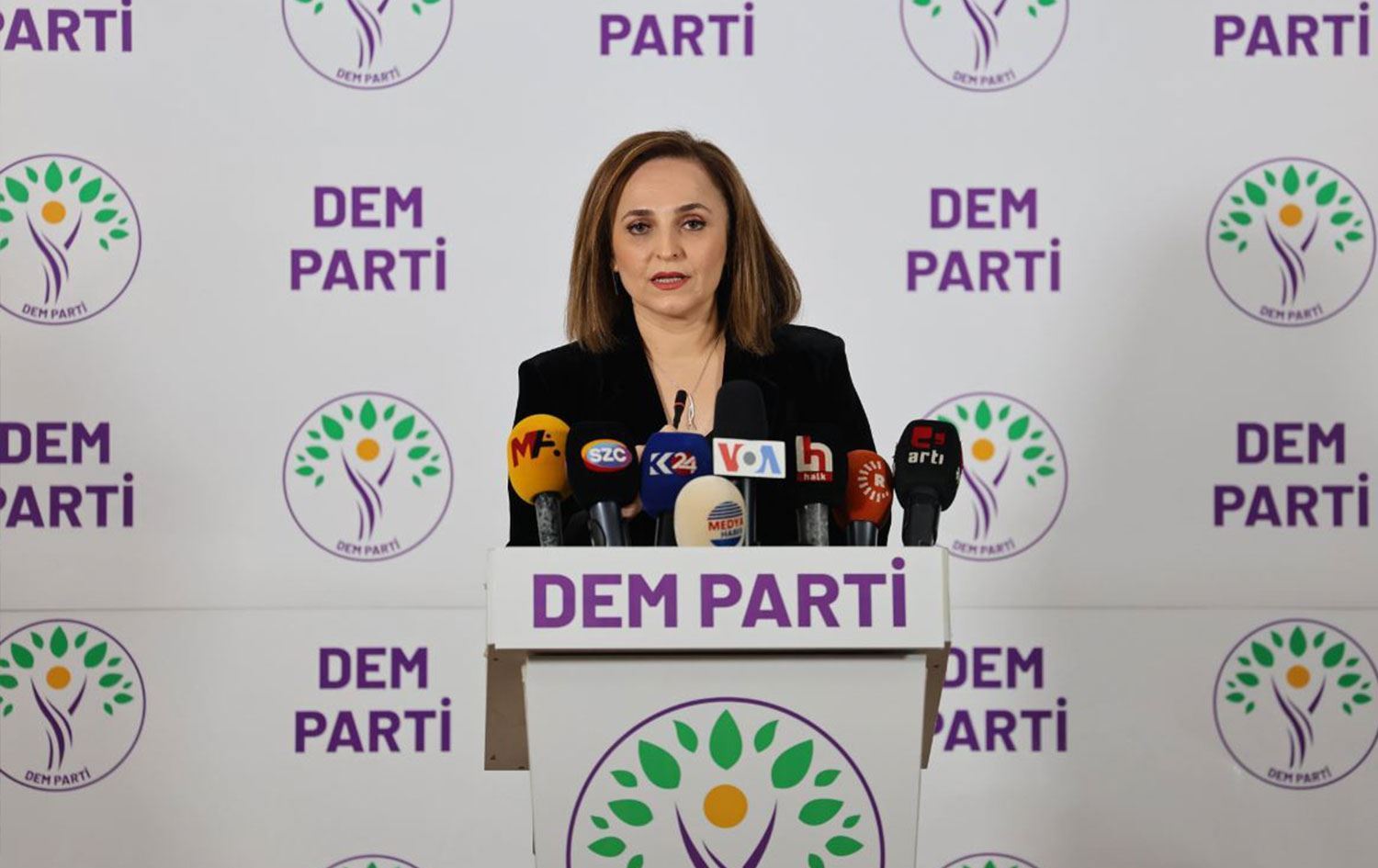 DEM Parti Sözcüsü Ayşegül Doğan