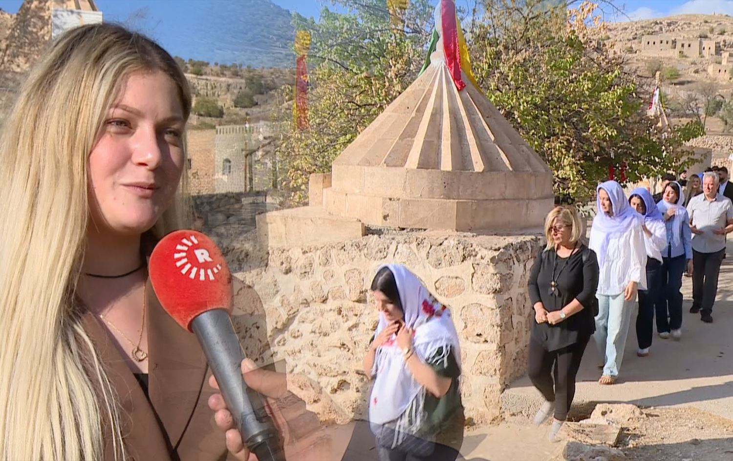 Komeke ciwanên Kurd ên Êzidî û Misilmên Tirk ji Almanyayê çû Bakurê Kurdistanê / Wêne û Vîdeo: Rûdaw