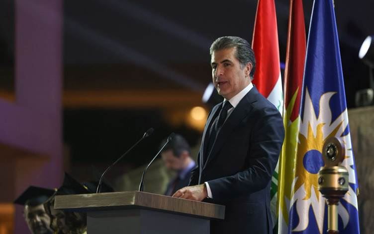 Kürdistan Bölgesi Başkanı Neçirvan Barzani