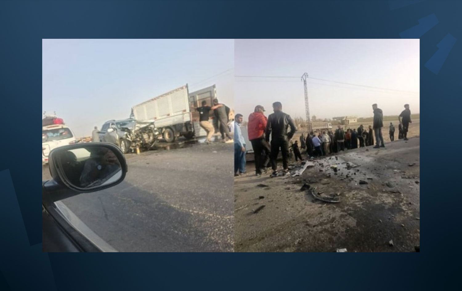 Kaza sonrası olay yeri - MA
