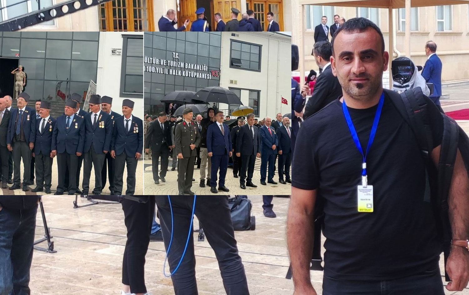 İhlas Haber Ajansı (İHA) Iğdır muhabiri Sebahattin Yum, kamusal bir törende çekilen fotoğraf üzerinden yaptığı “Valiye şemsiye var, gazilere yok” başlıklı haber nedeniyle, Iğdır Valisi Ercan Turan’ın şikayeti üzerine gözaltına alındı