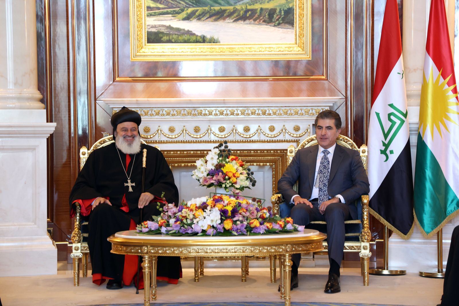 Christian leader thanks President Barzani for supporting the community