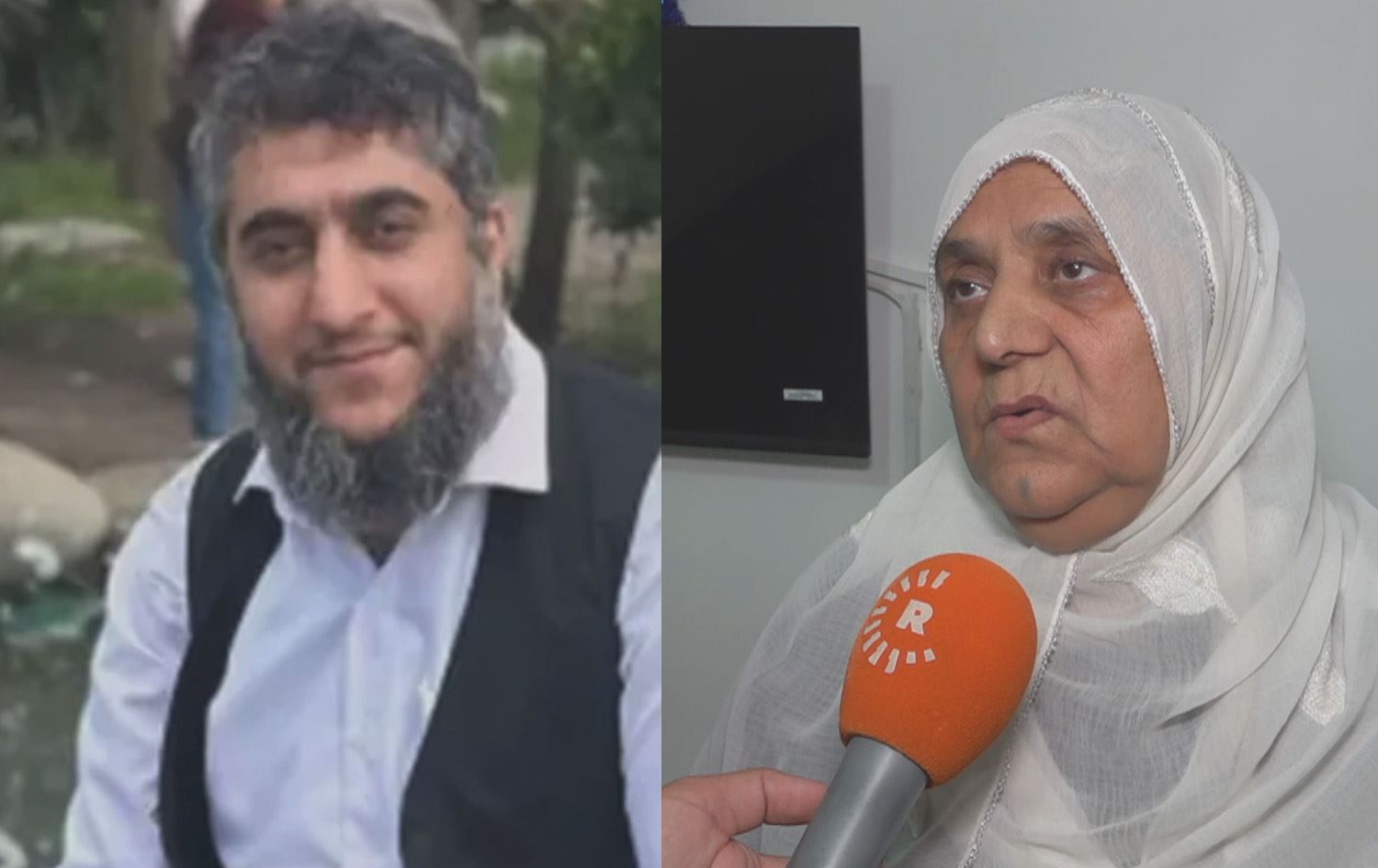 Mesûd Nezerî û dayîka wî Kubra\ Wêne û Vîde: Rûdaw