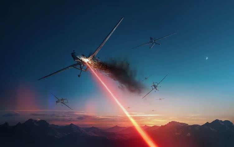 Di parastina asman de serdemeke nû: Lazer li dijî dronan