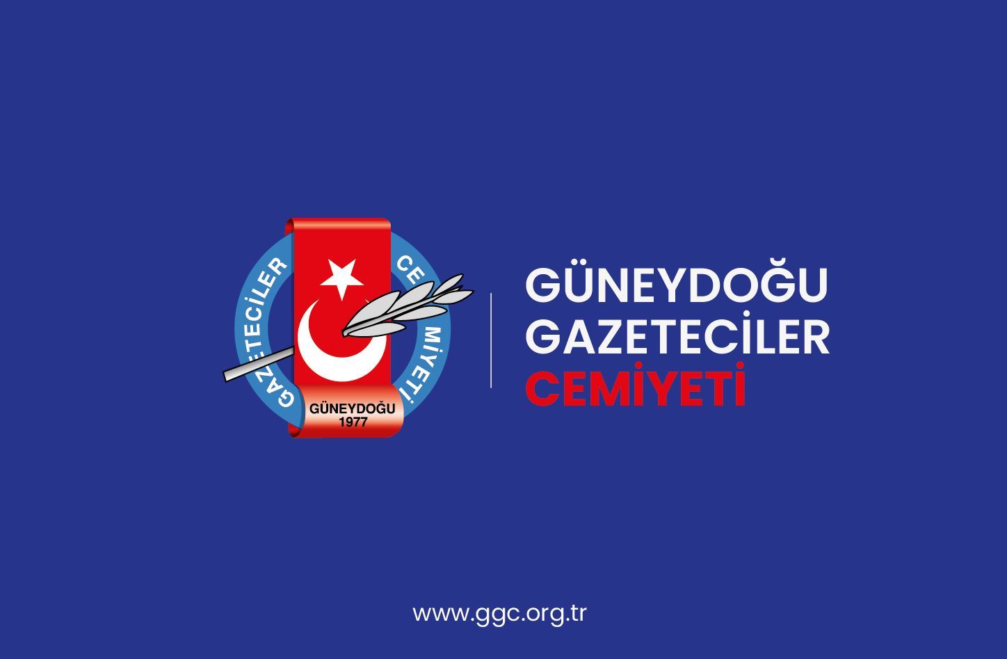 Logoya Cemiyeta Rojnamegeran a Başûrrojhilat (GGC) / Wêne: Rûdaw Grafîk